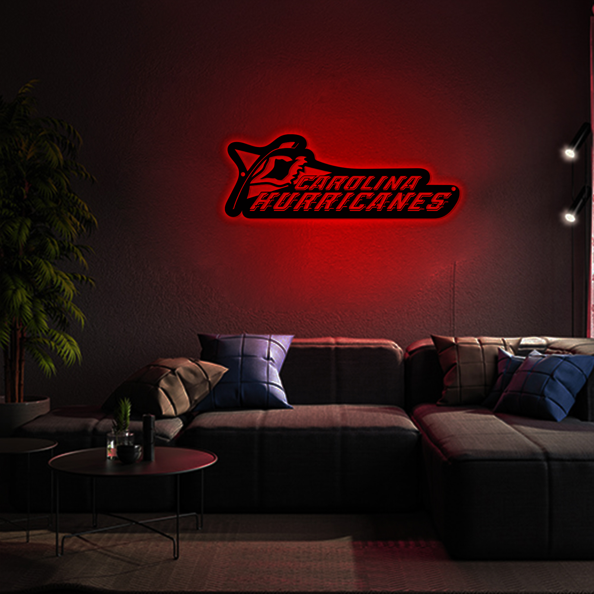 Carolina Hurricanes Ice Hockey Metal Signs
