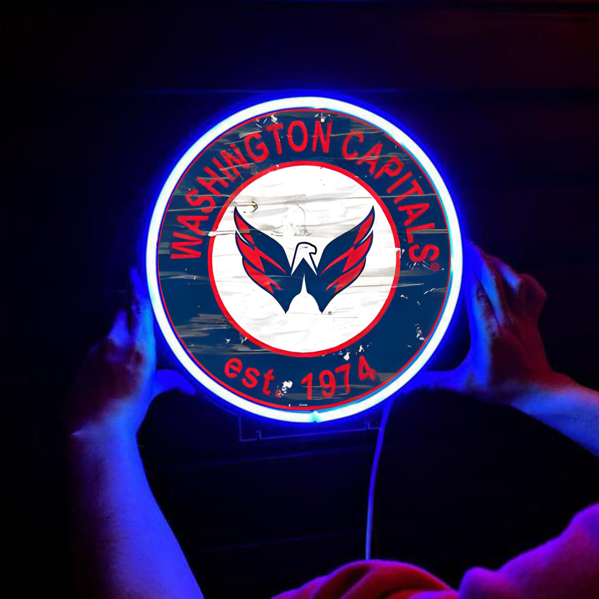Washington Capitals Ice Hockey UV Signs