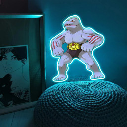 Machoke Pokemon UV Signs