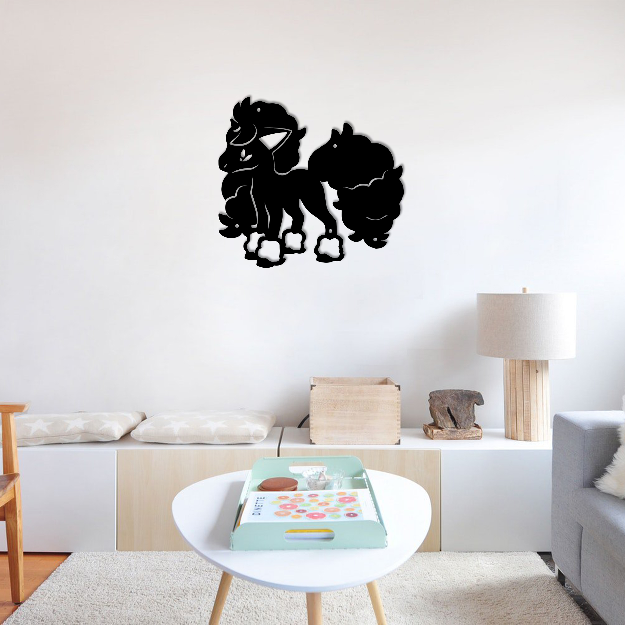 Ponyta Pokemon Metal Signs