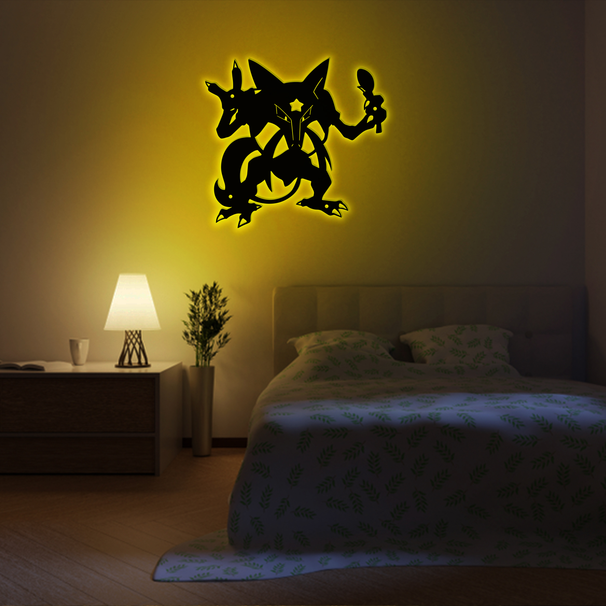 Pokemon Kadabra Metal Signs