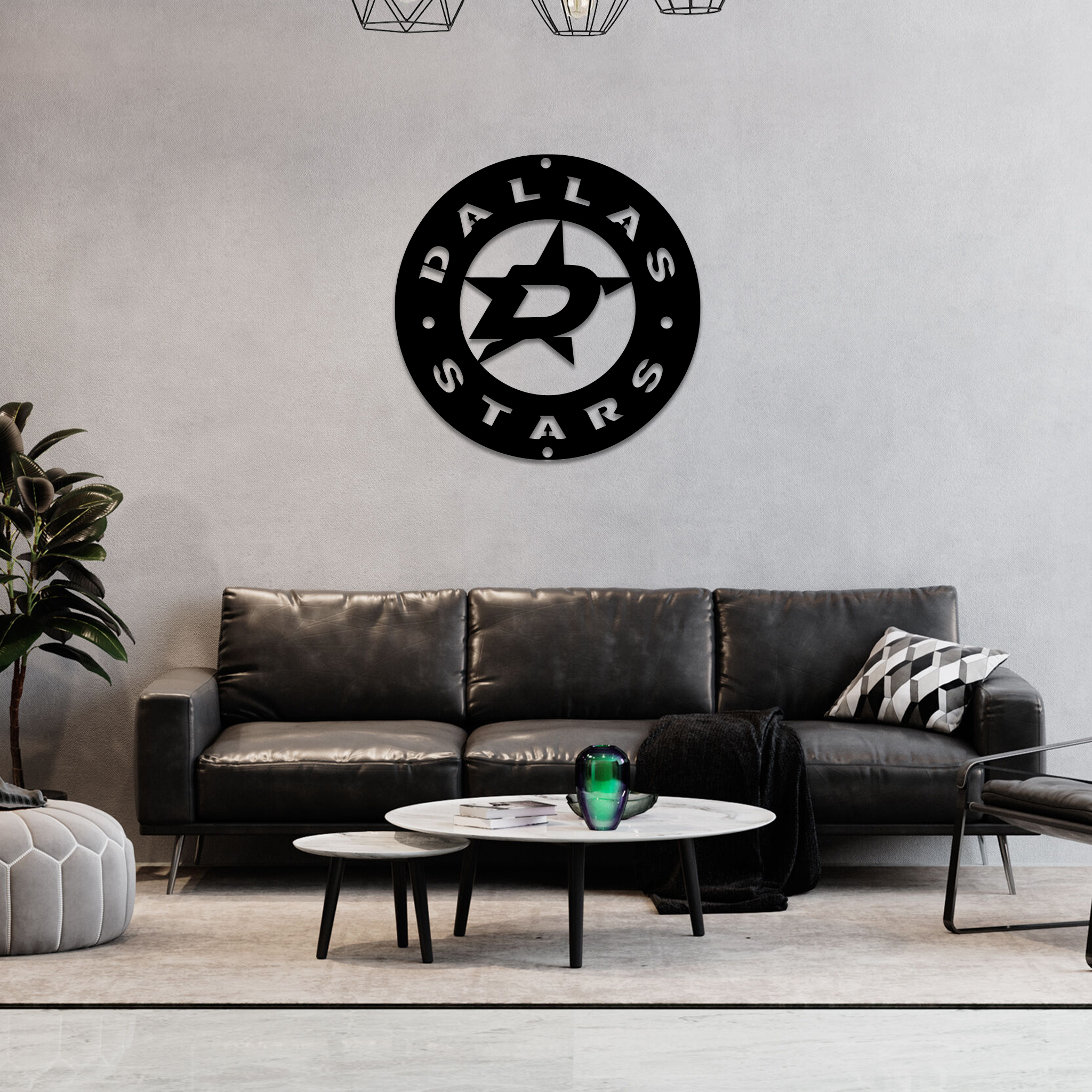 Dallas Stars Ice Hockey Metal Signs