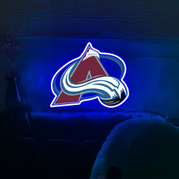Colorado Avalanche Ice Hockey UV Sign