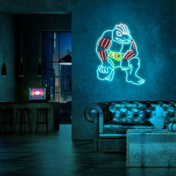 Pokemon Machoke Neon Signs