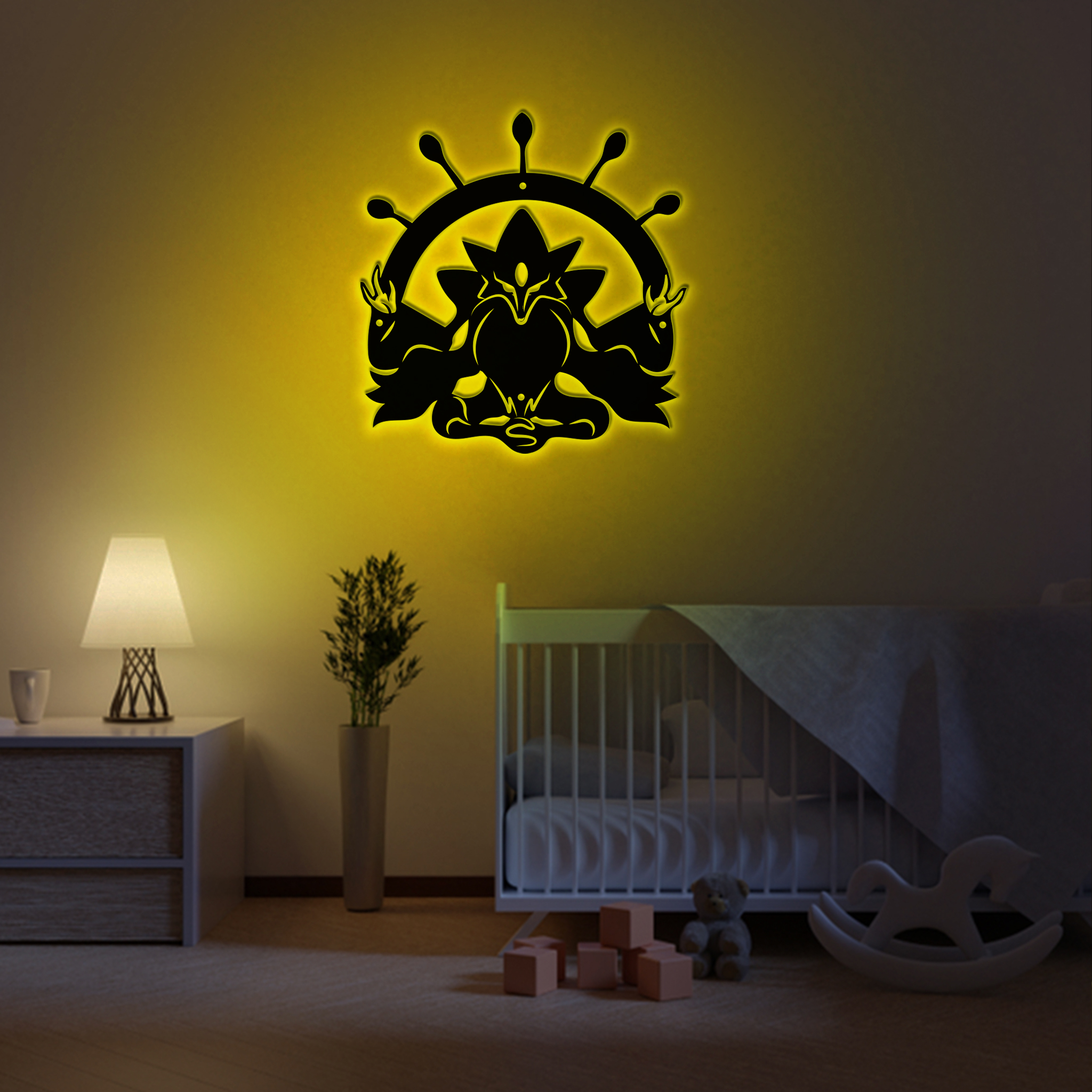 Pokemon Alakazam Metal Signs