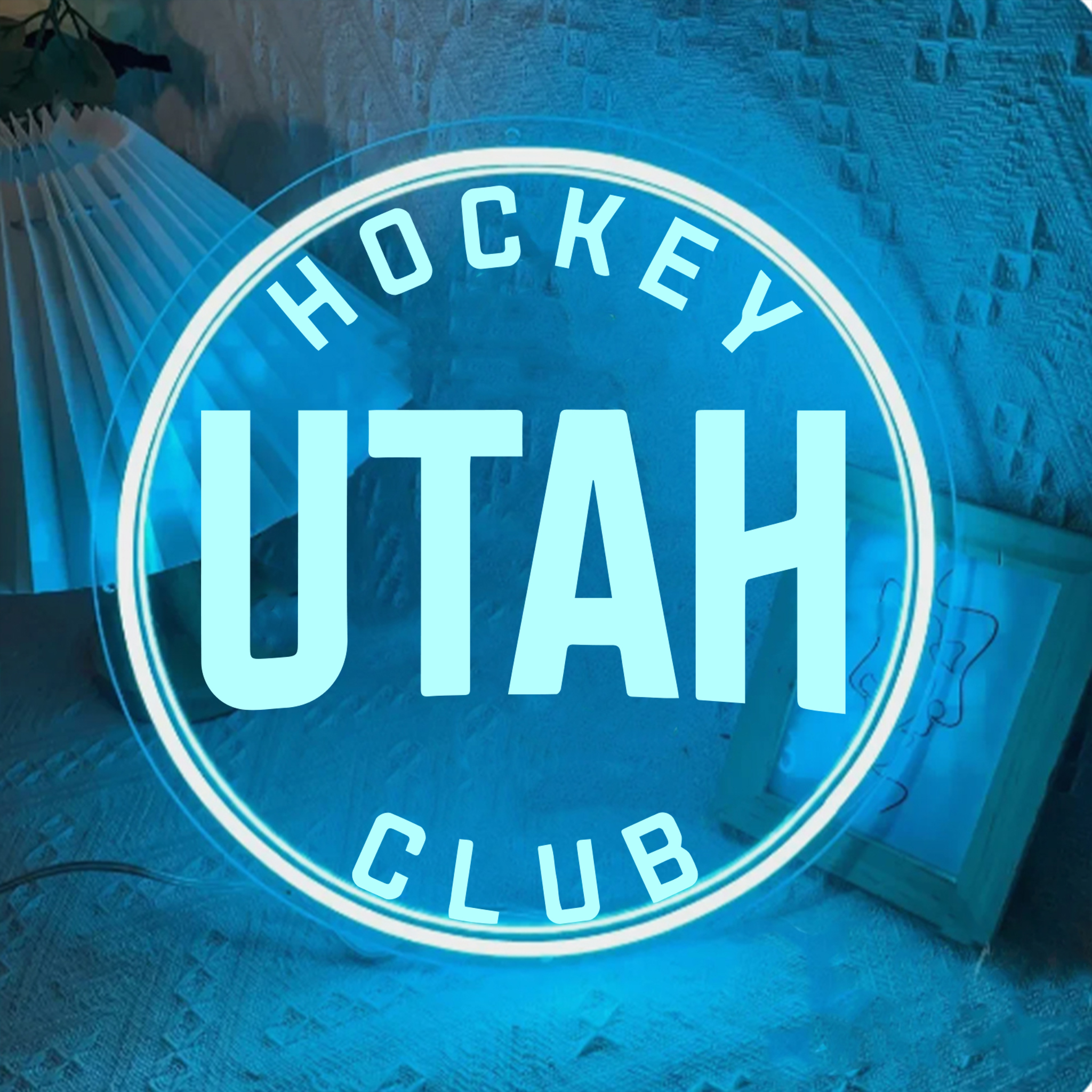Ice Hockey Utah Hockey Club Laser Signs