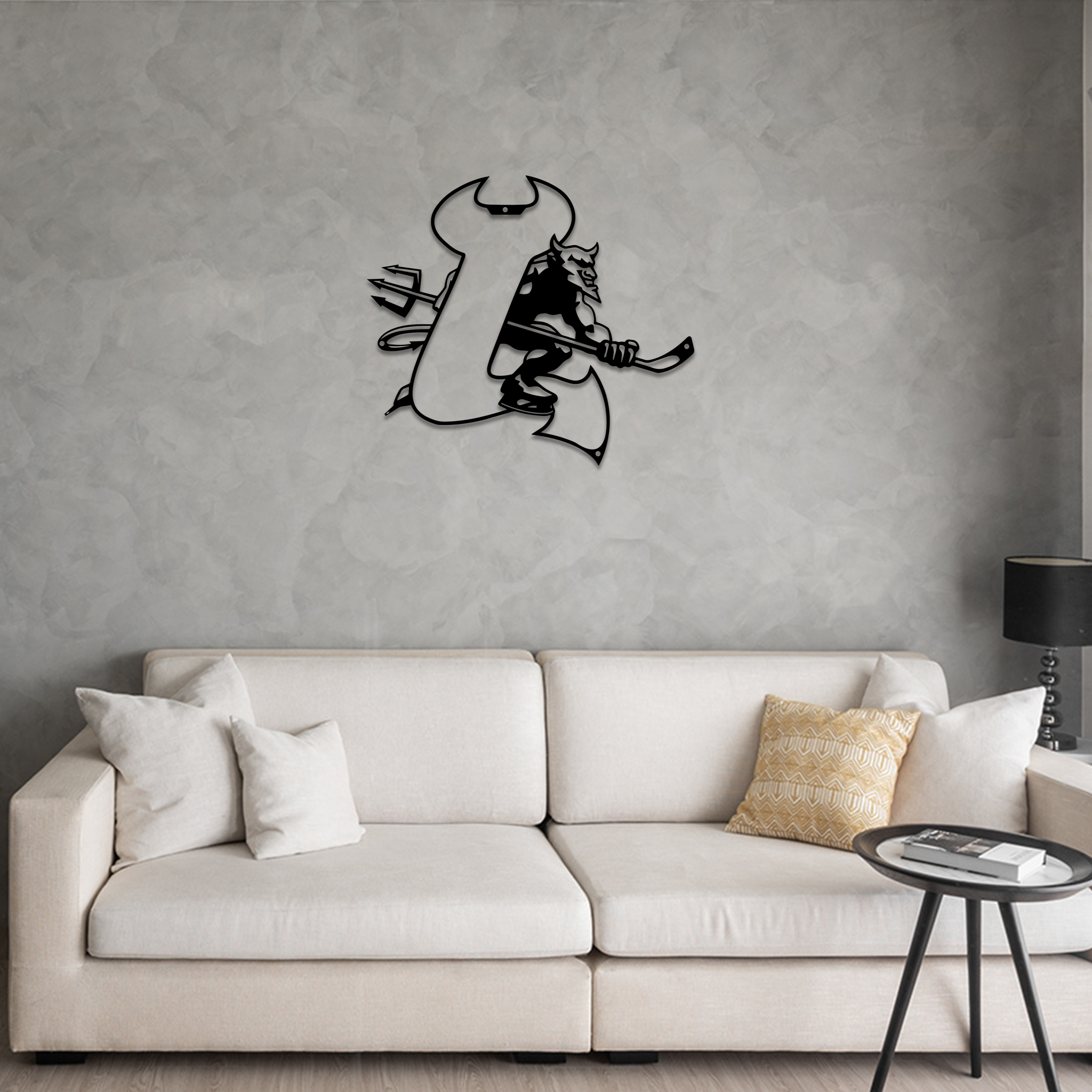New Jersey Devils Ice Hockey Metal Signs Wall Decor