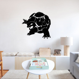 Pokemon Golem Metal Signs