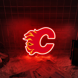Calgary Flames Ice Hockey UV Signs