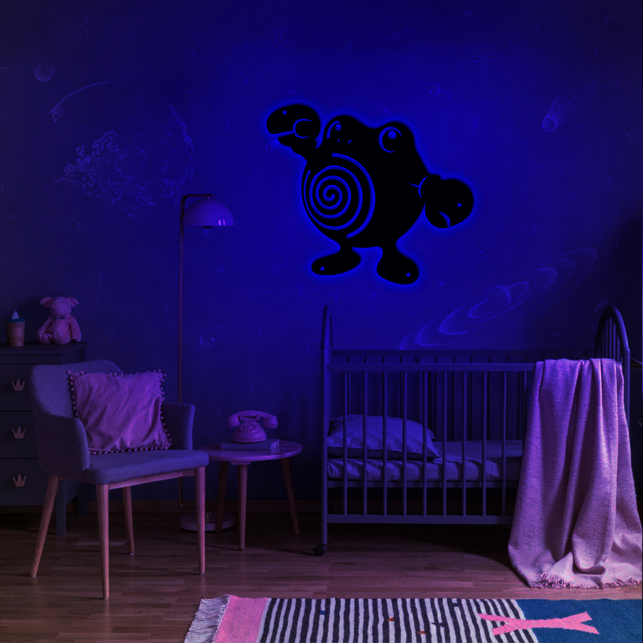 Poliwag Pokemon Metal Signs