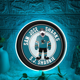 San Jose Sharks Ice Hockey UV Signs Wall Decor