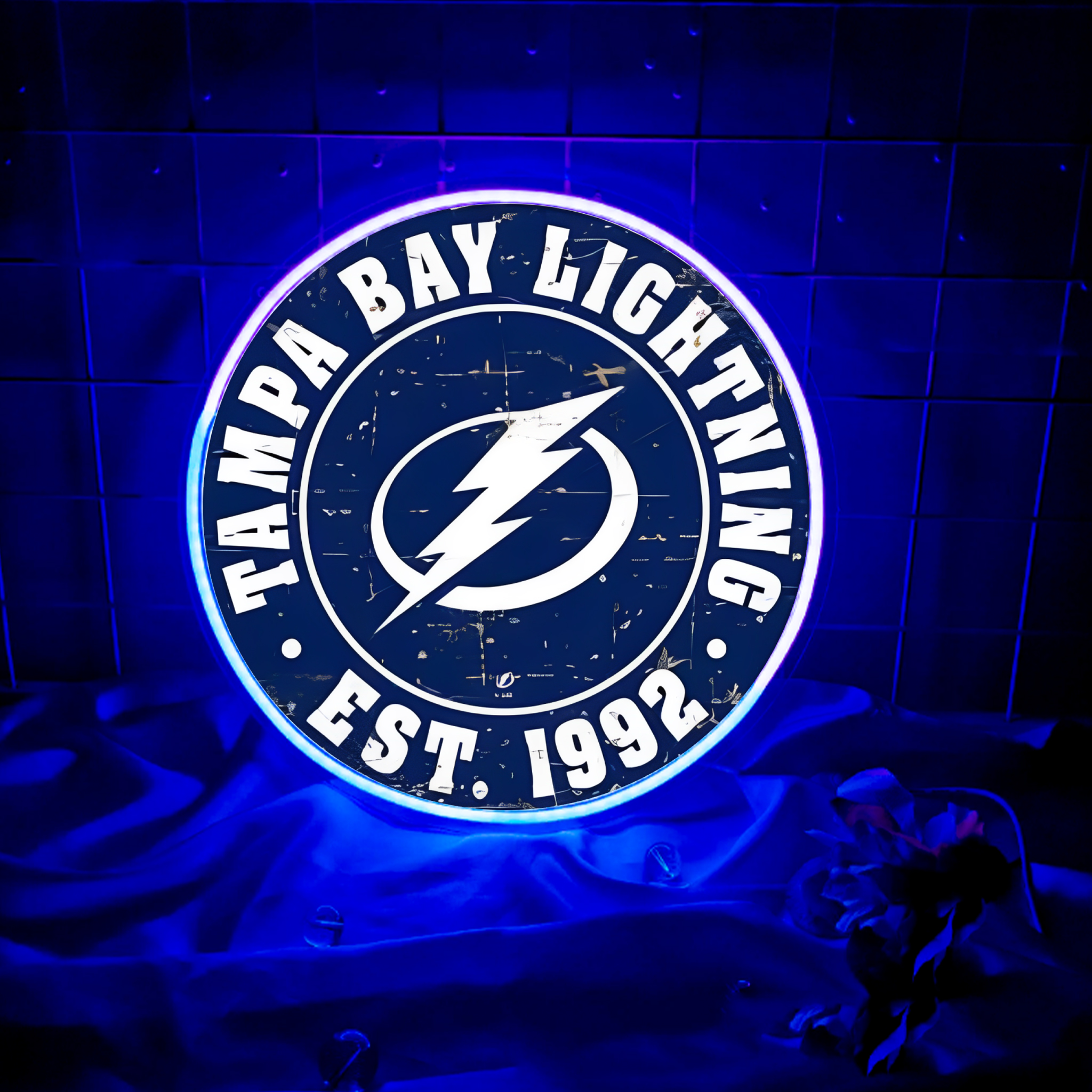 Tampa Bay Lightning Ice Hockey UV Sign