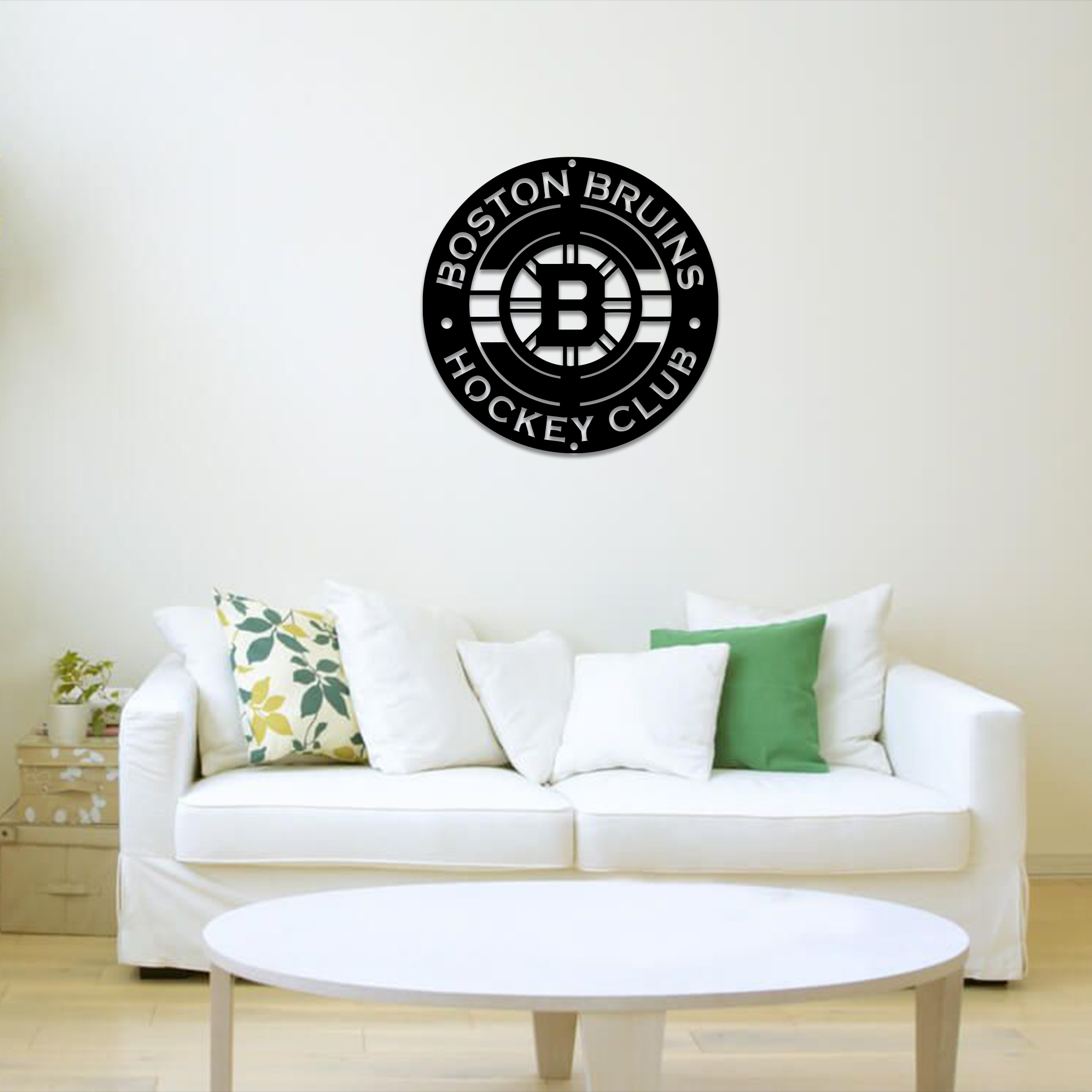 Ice Hockey Boston Bruins Metal Signs Wall Decor