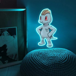 Pokemon Machop UV Signs