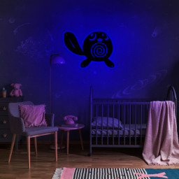 Pokemon Poliwag Metal Signs