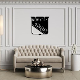 Ice Hockey New York Rangers Metal Sign