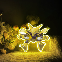 Alakazam Pokemon UV Signs