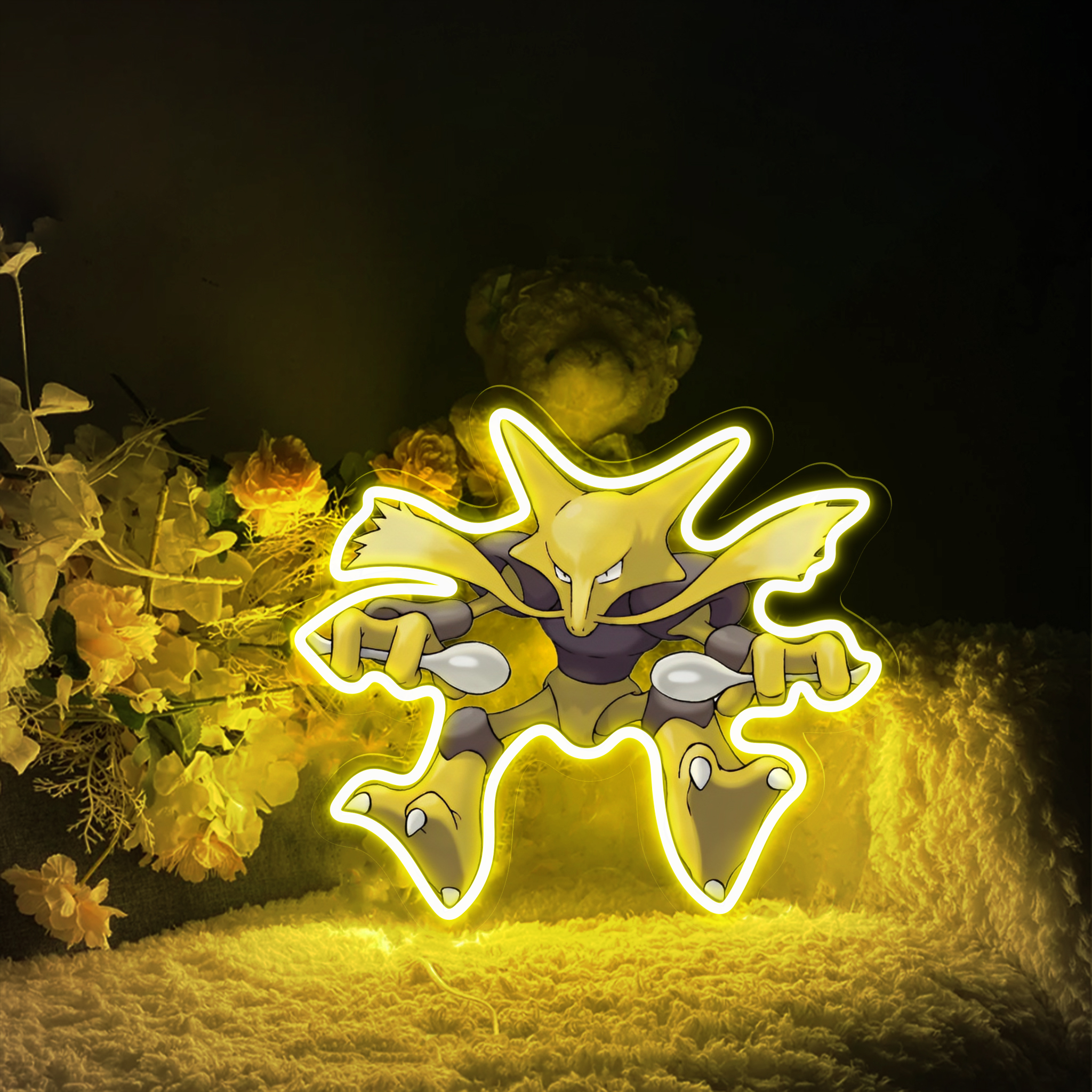 Alakazam Pokemon UV Signs