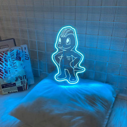Pokemon Machop Laser Signs