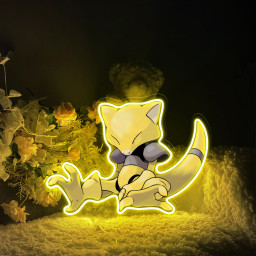 Pokemon Abra UV Signs