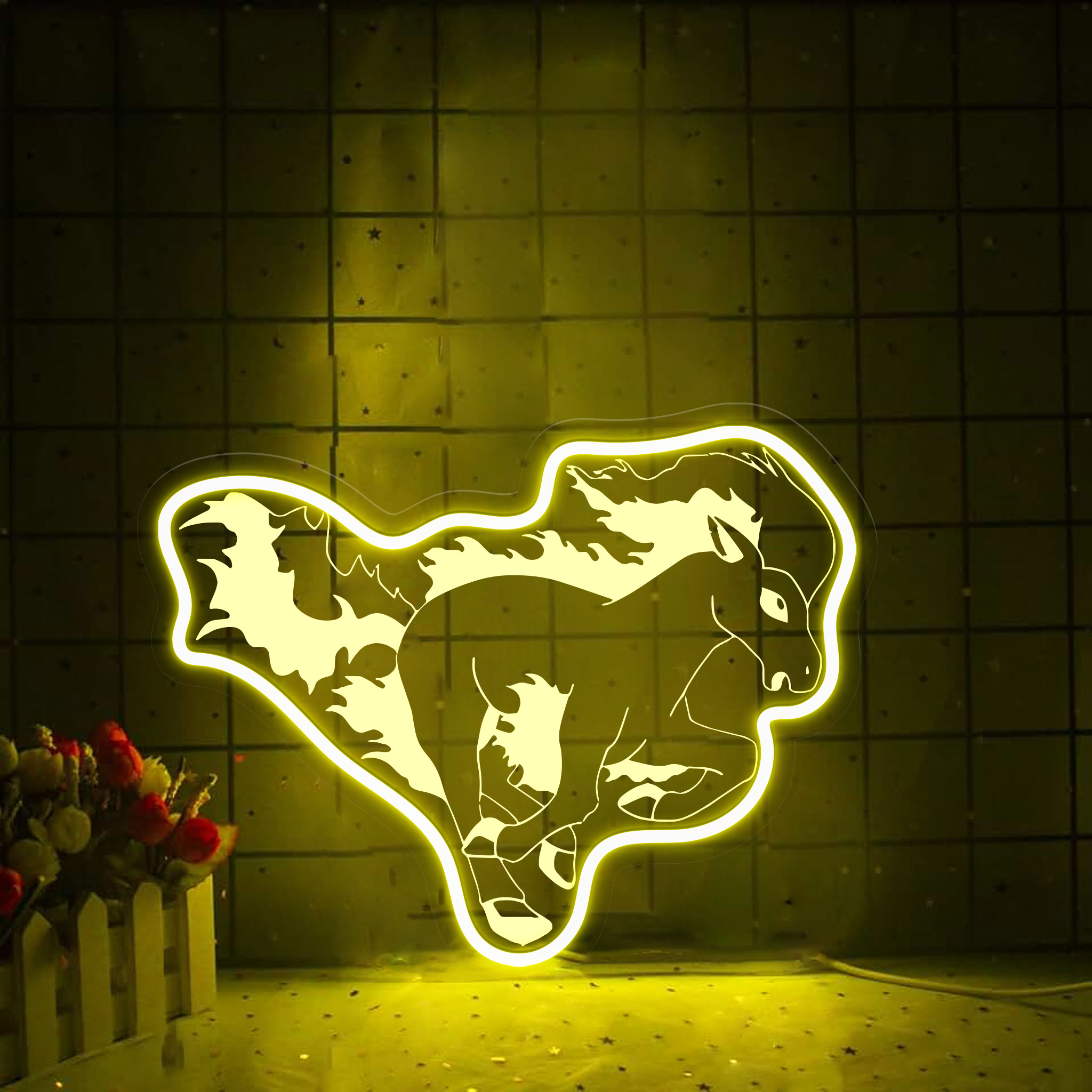 Pokemon Ponyta Laser Signs