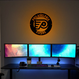 Philadelphia Flyers Ice Hockey Metal Signs Wall Decor