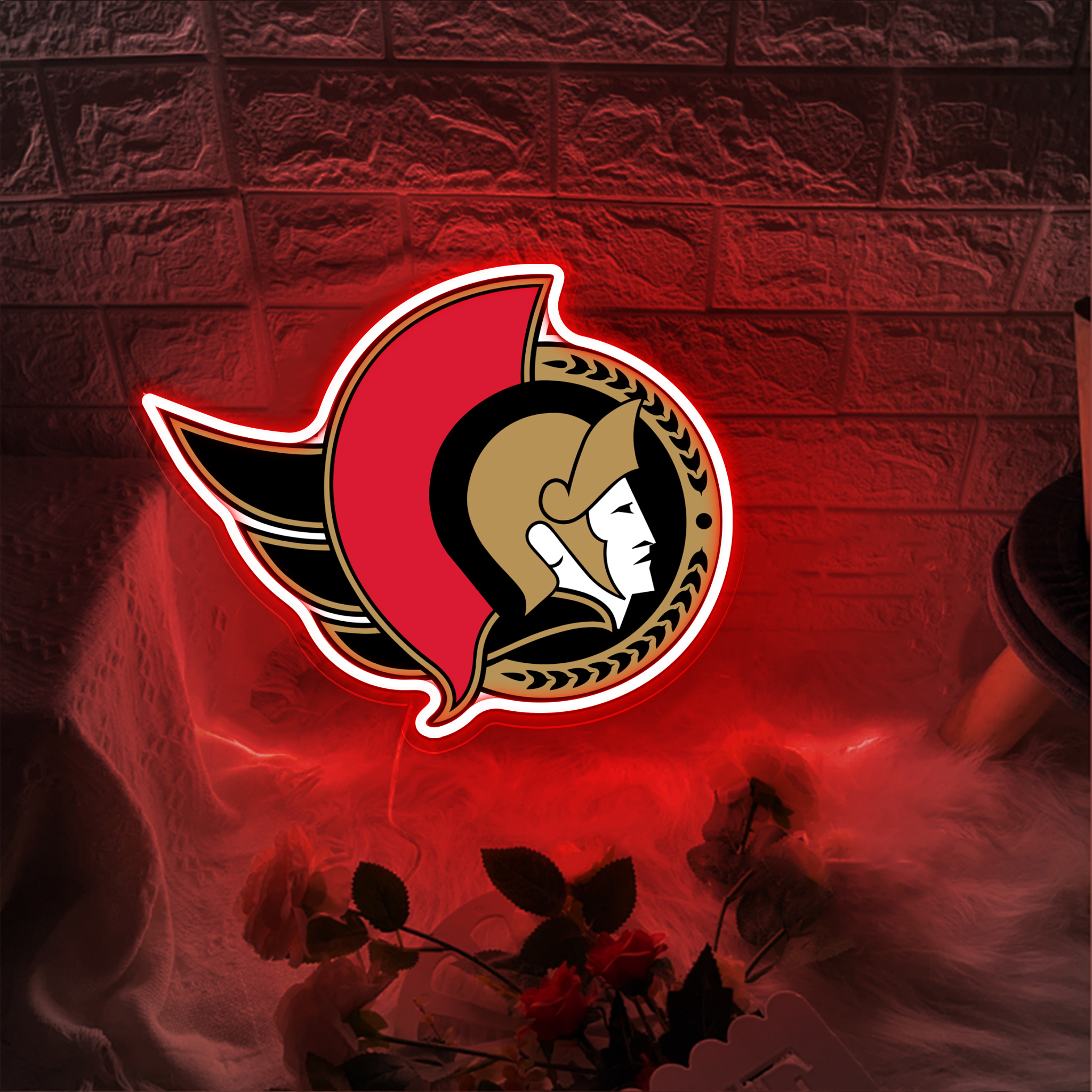 Ottawa Senators Ice Hockey UV Sign