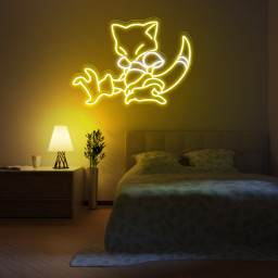 Pokemon Abra Neon Signs