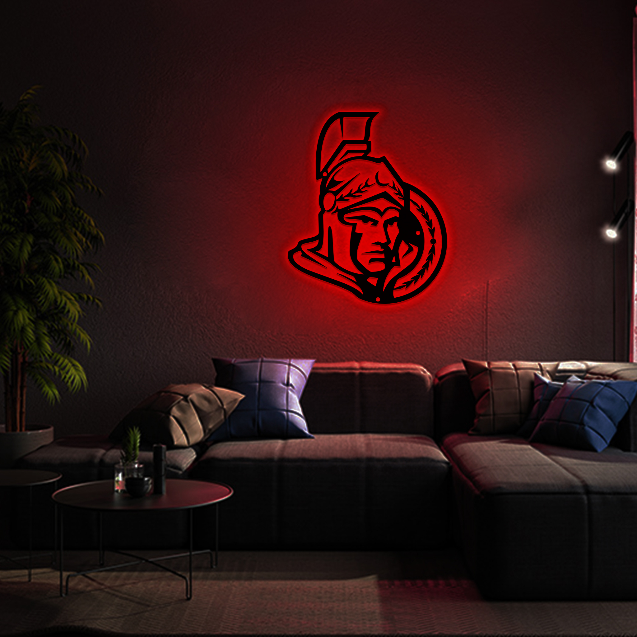 Ottawa Senators Ice Hockey Metal Signs