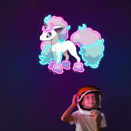 Ponyta Pokemon UV Signs