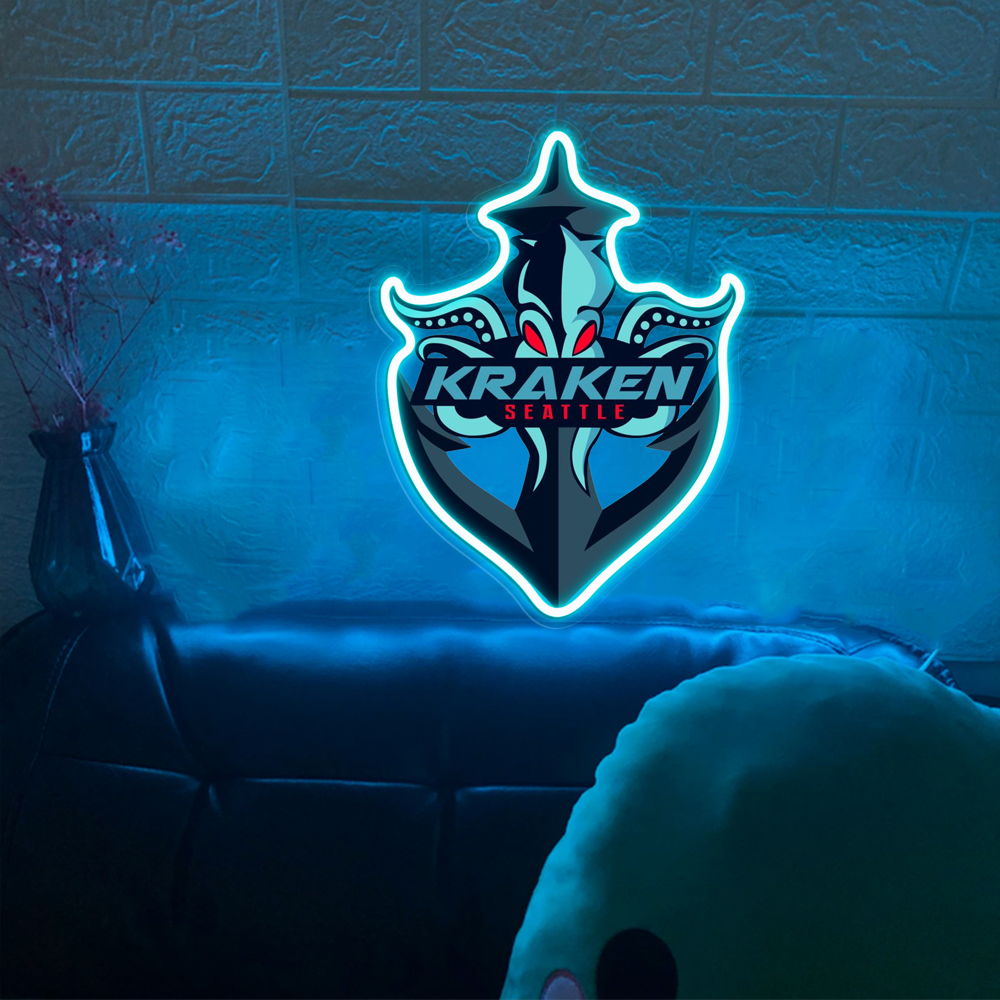 Seattle Kraken Ice Hockey UV Signs