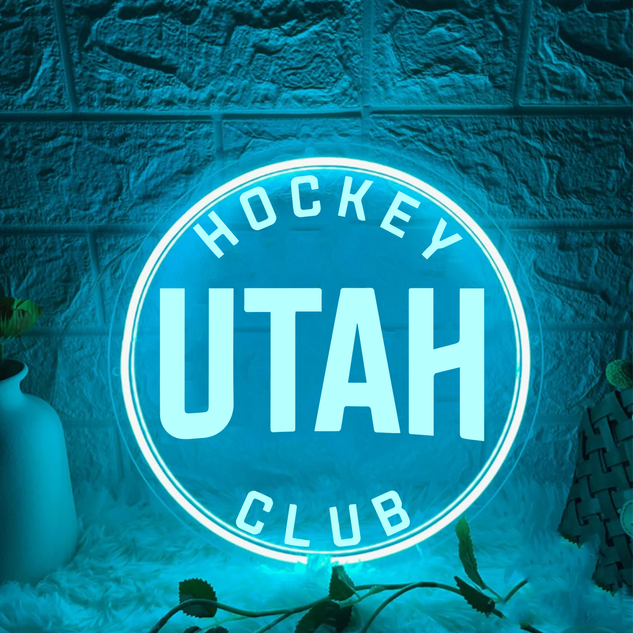 Ice Hockey Utah Hockey Club Laser Signs