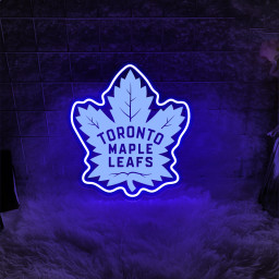 Toronto Maple Leafs Ice Hockey Laser Signs
