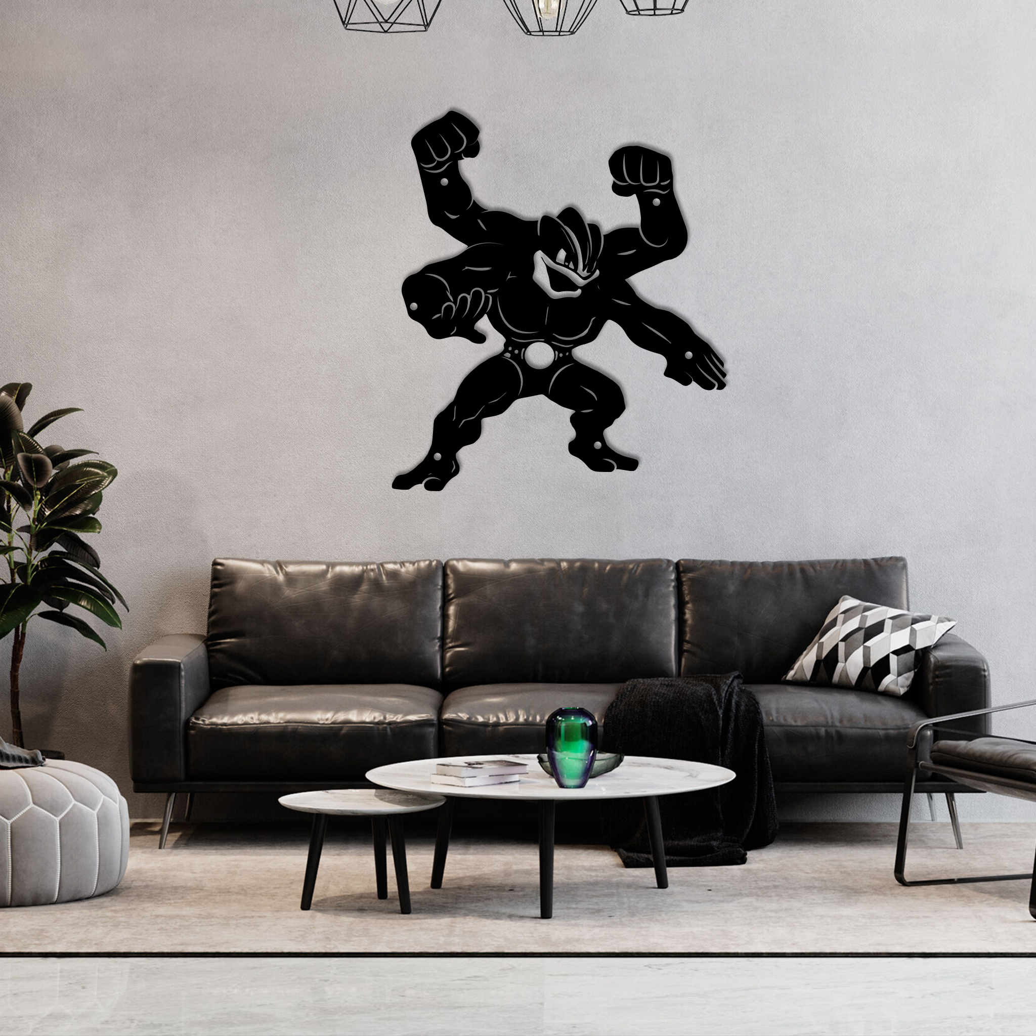Pokemon Machamp Metal Signs