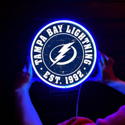 Tampa Bay Lightning Ice Hockey UV Sign
