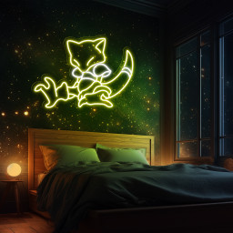 Pokemon Abra Neon Signs
