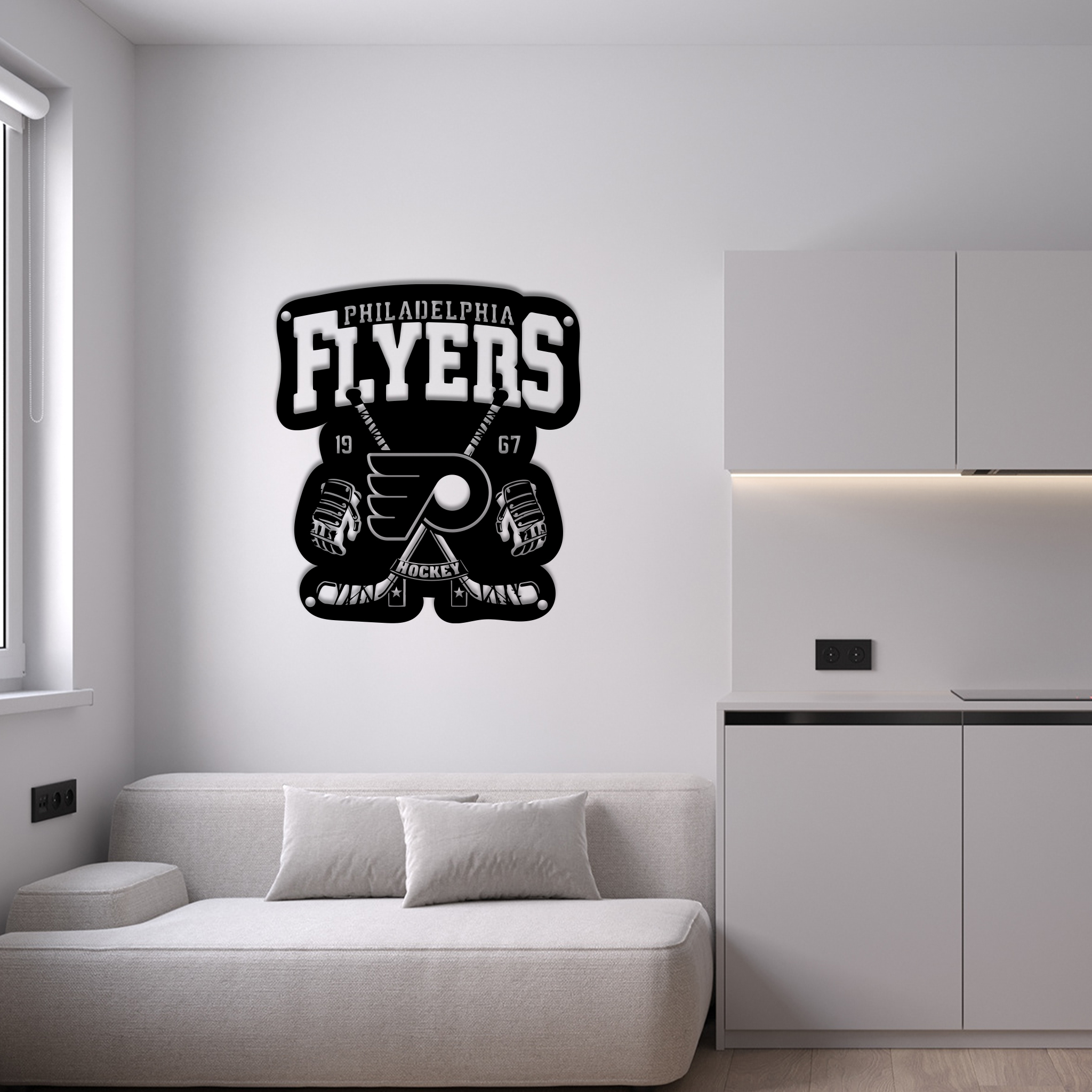 Ice Hockey Philadelphia Flyers Metal Sign