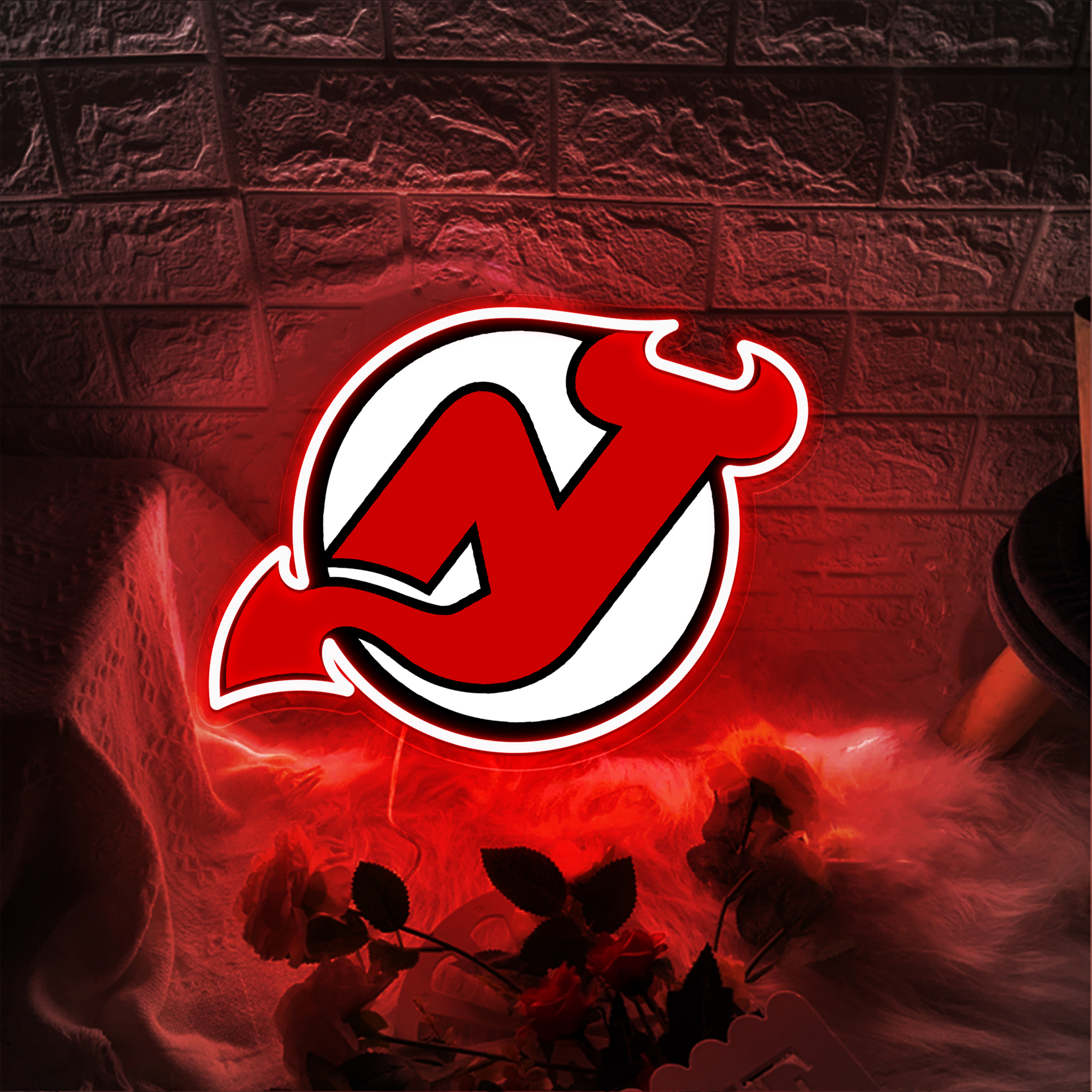New Jersey Devils Ice Hockey UV Signs