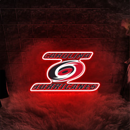 Carolina Hurricanes Ice Hockey UV Signs Wall Decor