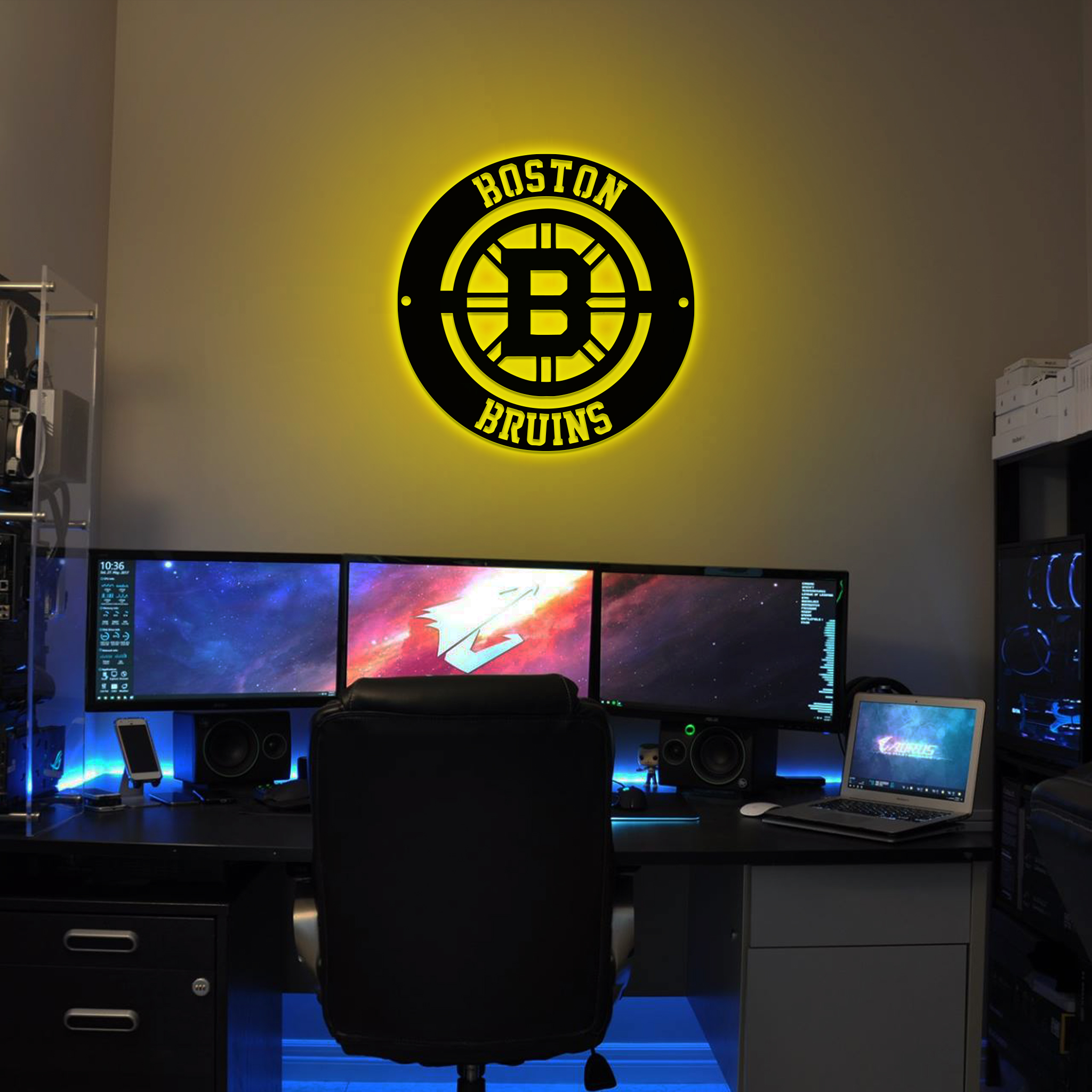 Ice Hockey Boston Bruins Metal Signs