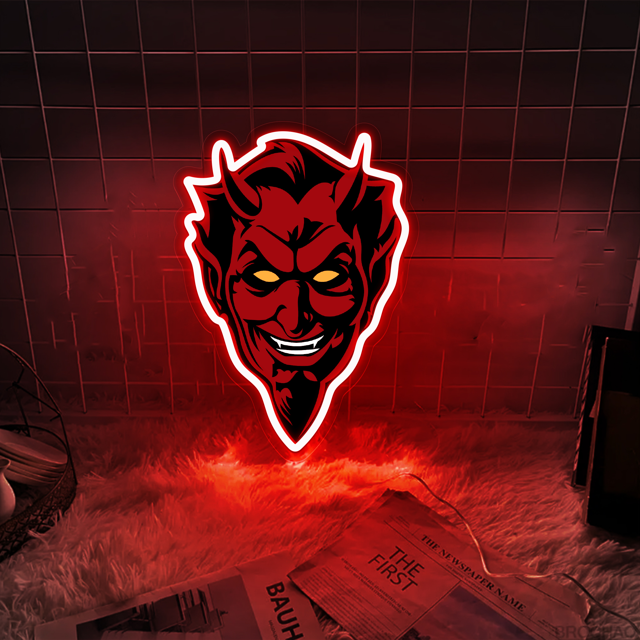 Ice Hockey New Jersey Devils UV Signs Wall Decor