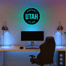 Ice Hockey Utah Hockey Club Metal Signs