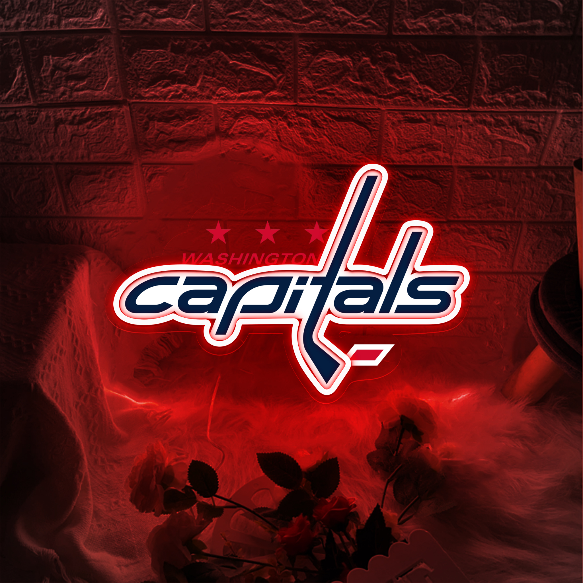 Ice Hockey Washington Capitals UV Sign