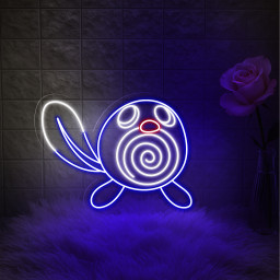 Pokemon Poliwag Neon Signs