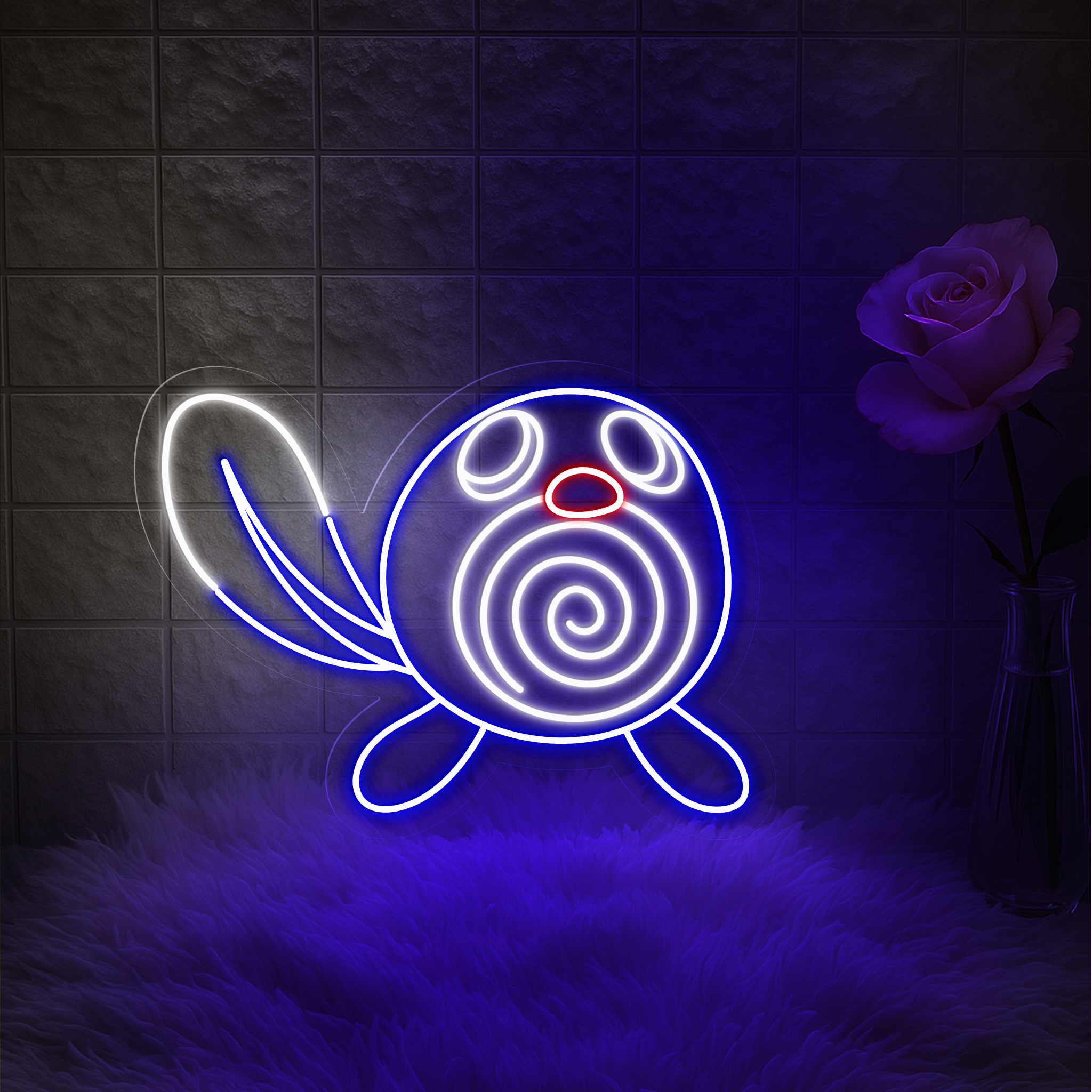 Pokemon Poliwag Neon Signs