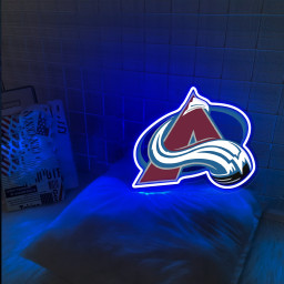 Colorado Avalanche Ice Hockey UV Sign