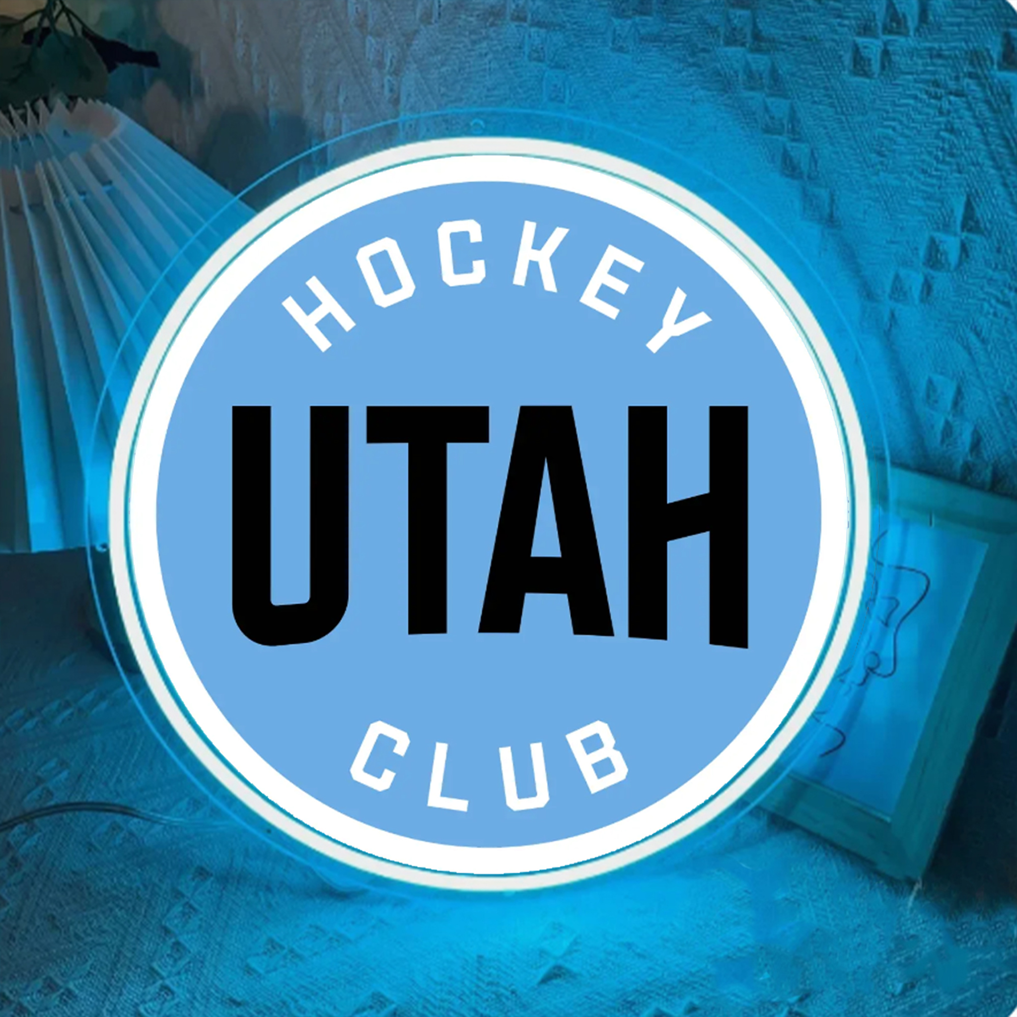 Ice Hockey Utah Hockey Club UV Signs