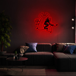 New Jersey Devils Ice Hockey Metal Signs Wall Decor