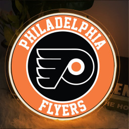 Philadelphia Flyers Ice Hockey UV Signs Wall Decor