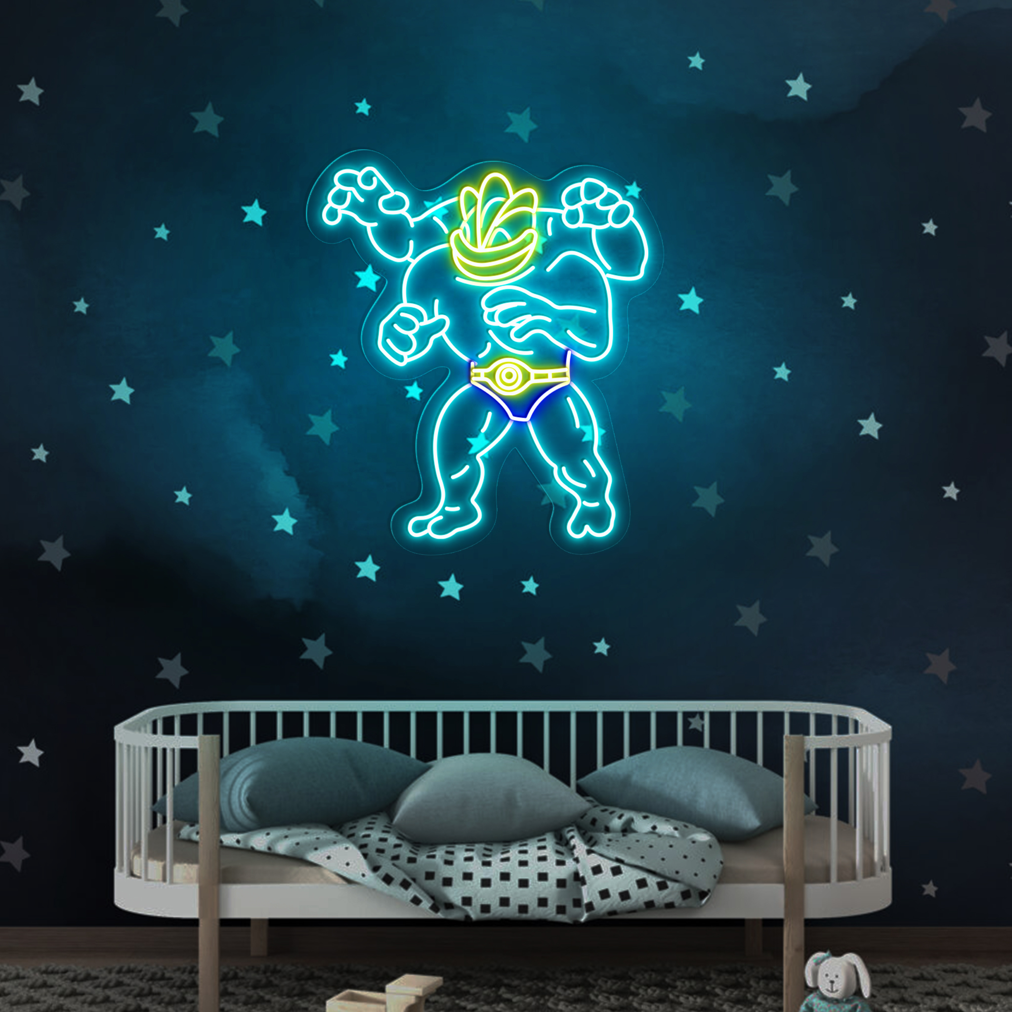 Machamp Pokemon Neon Signs